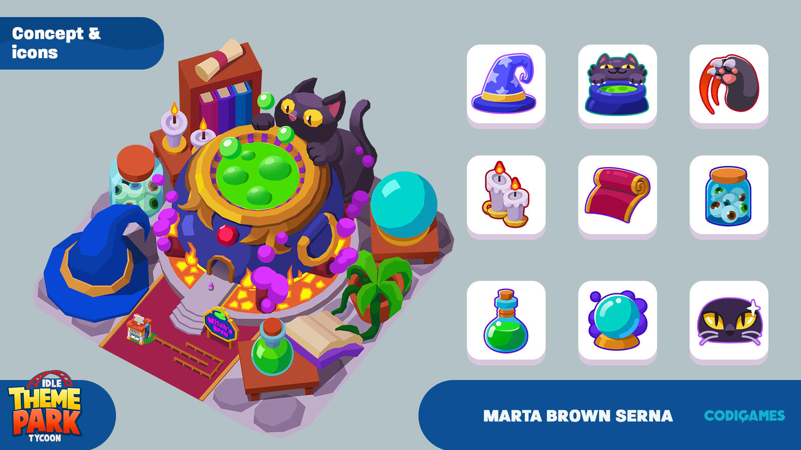 Theme Park Concept art