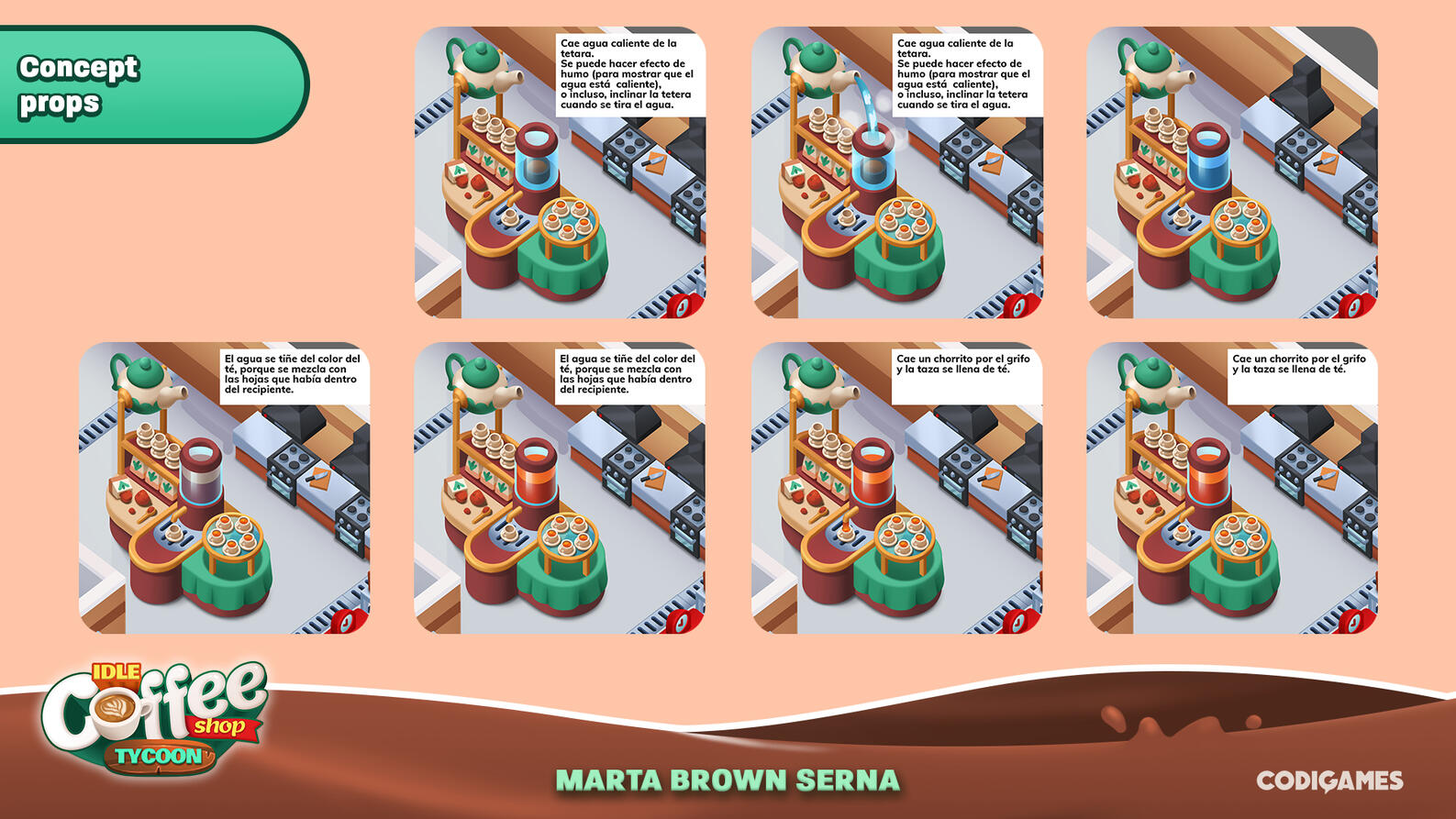 Tea machine concept
