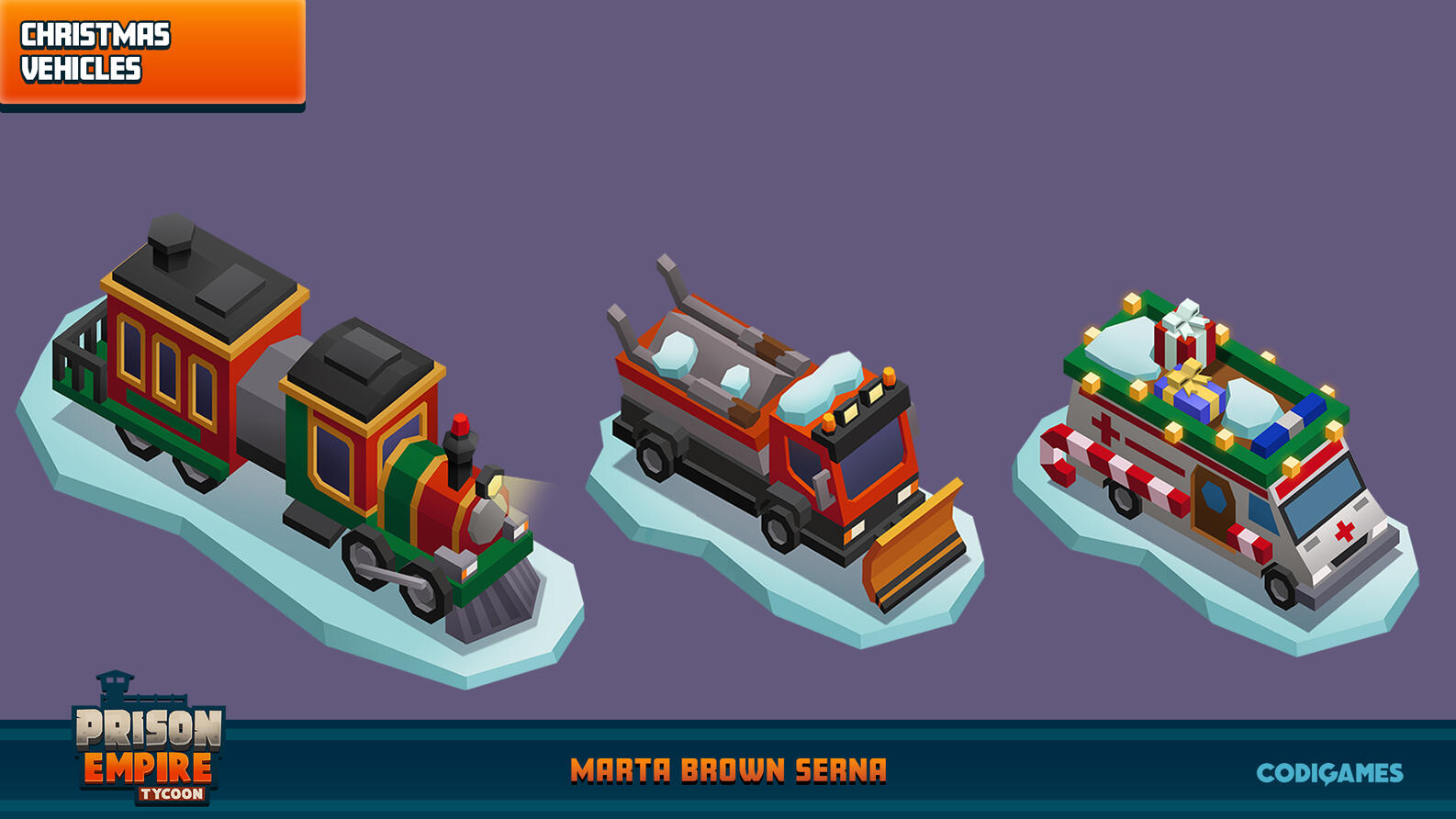 Christmas props concept