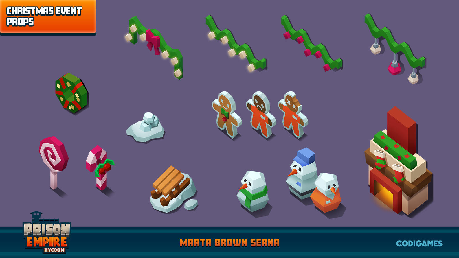 Christmas props concept