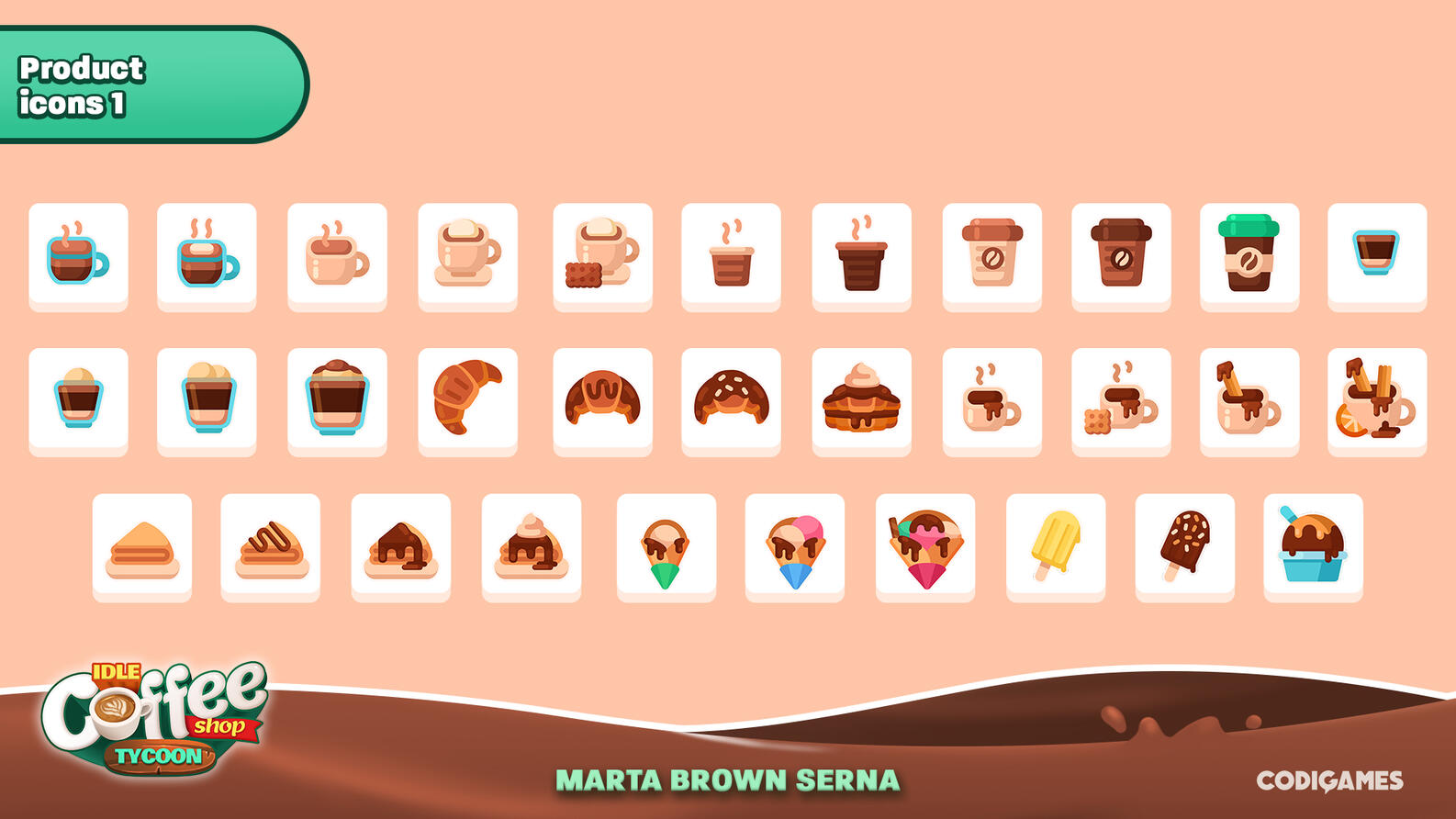 Coffe shop tycoon - icons