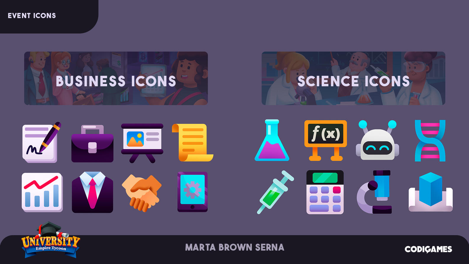 University Empire - Icons