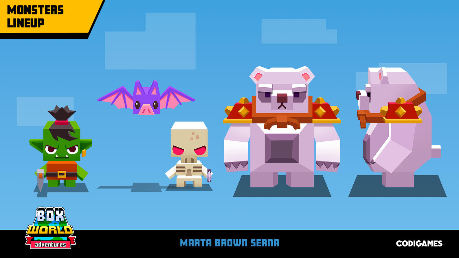 Box World - Monsters concept