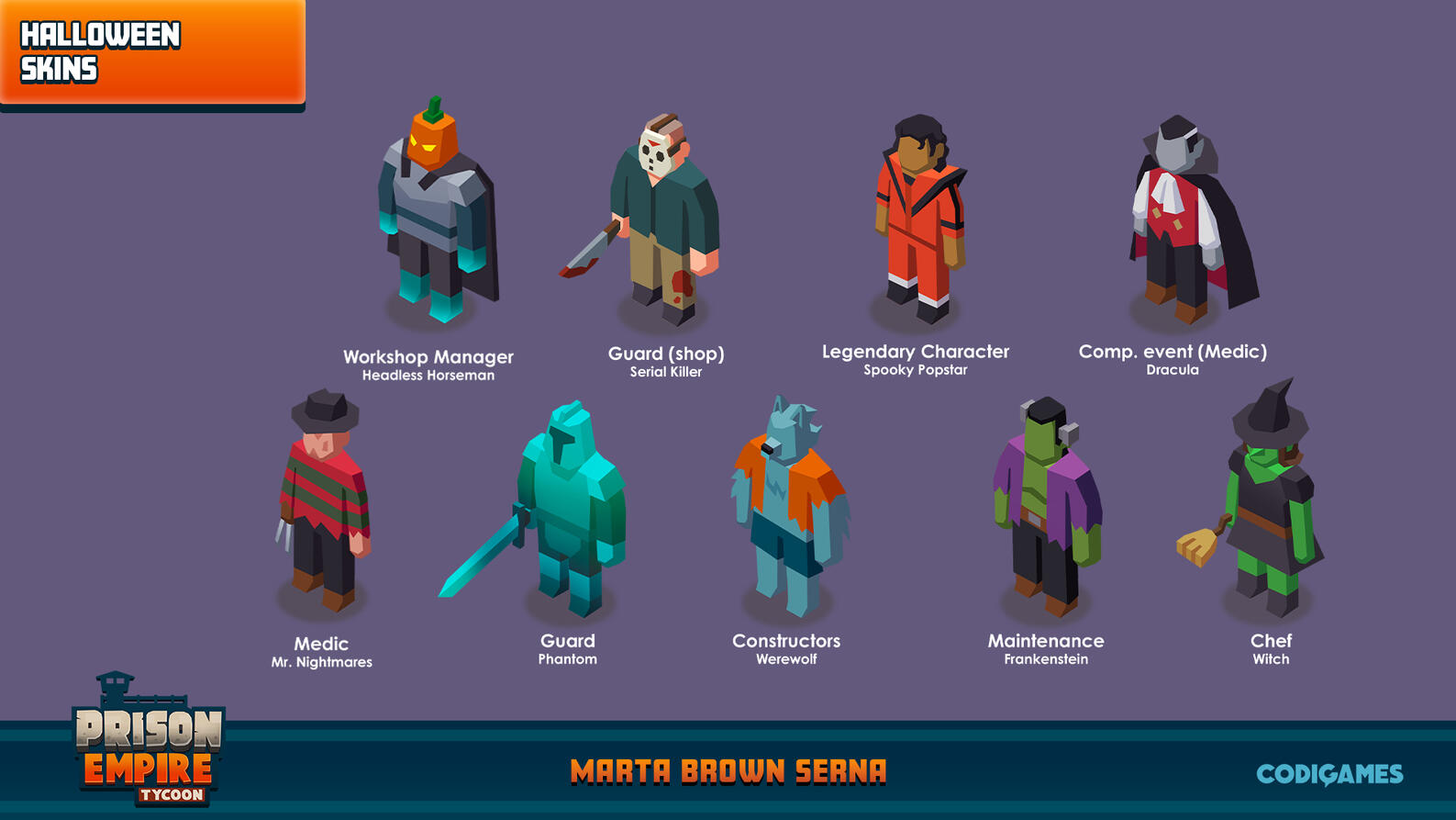Prison - Halloween Skins