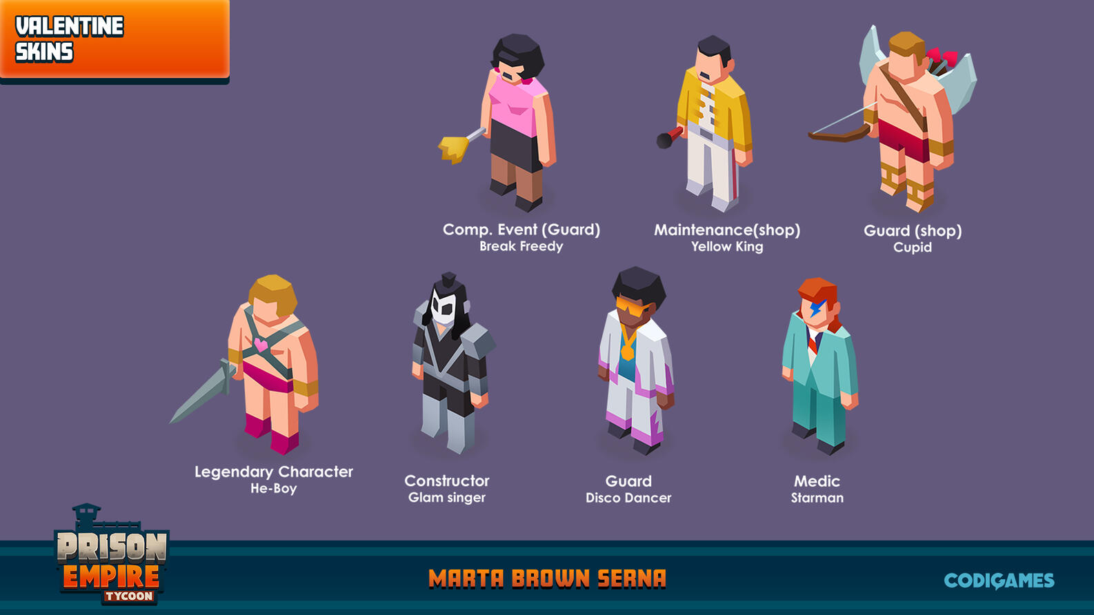 Prison - Valentine Skins