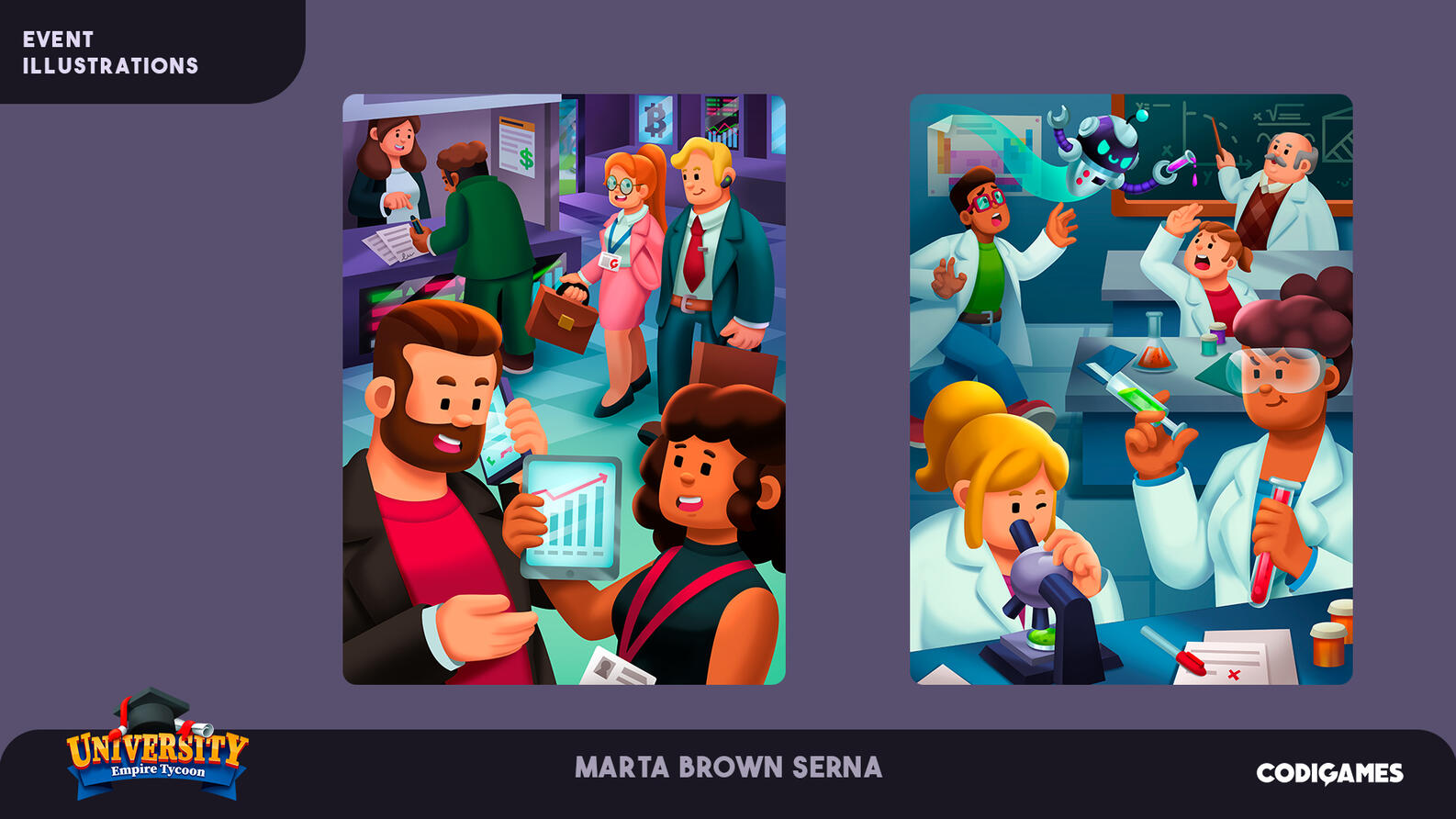 University empire - event illustrations