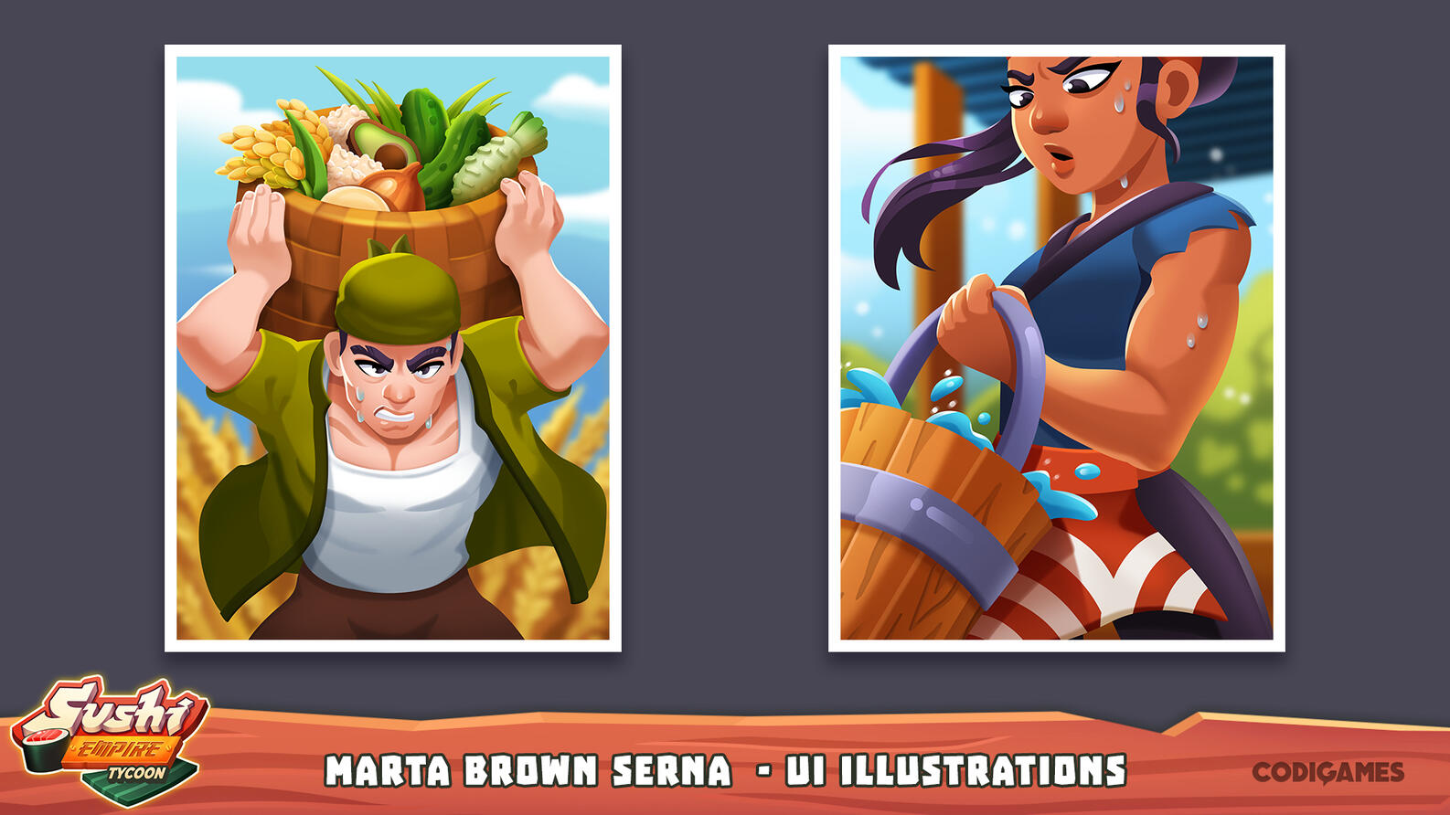 Sushi Empire illustrations