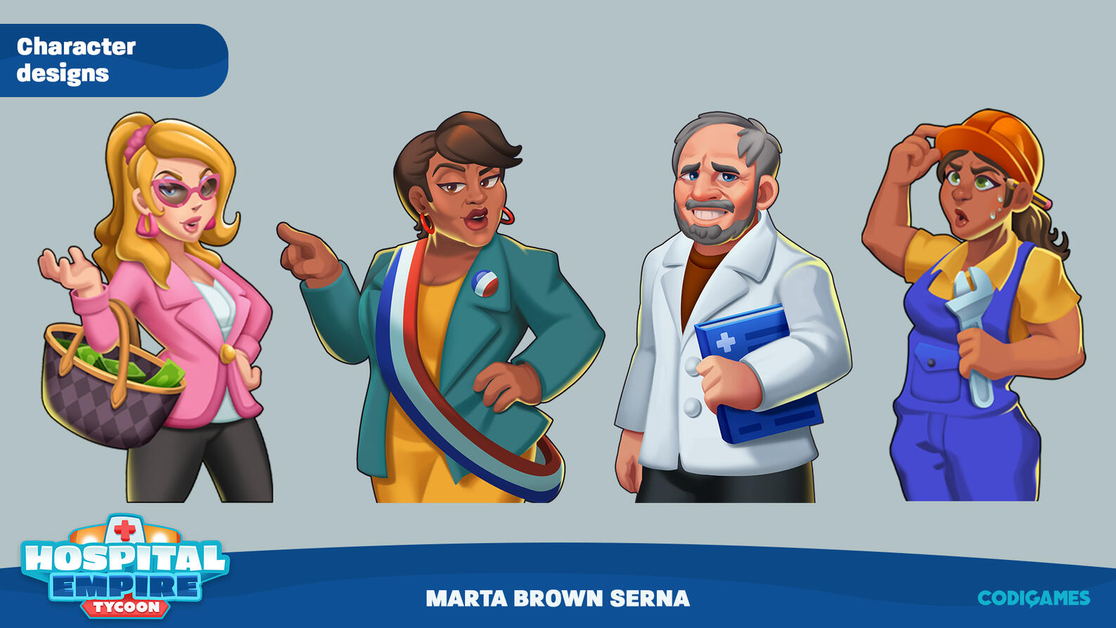 Hospital Empire Characters